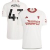 Manchester United Mengi 43 Fodboldtrøjer Tredje 2023-24 Kort ærmer
